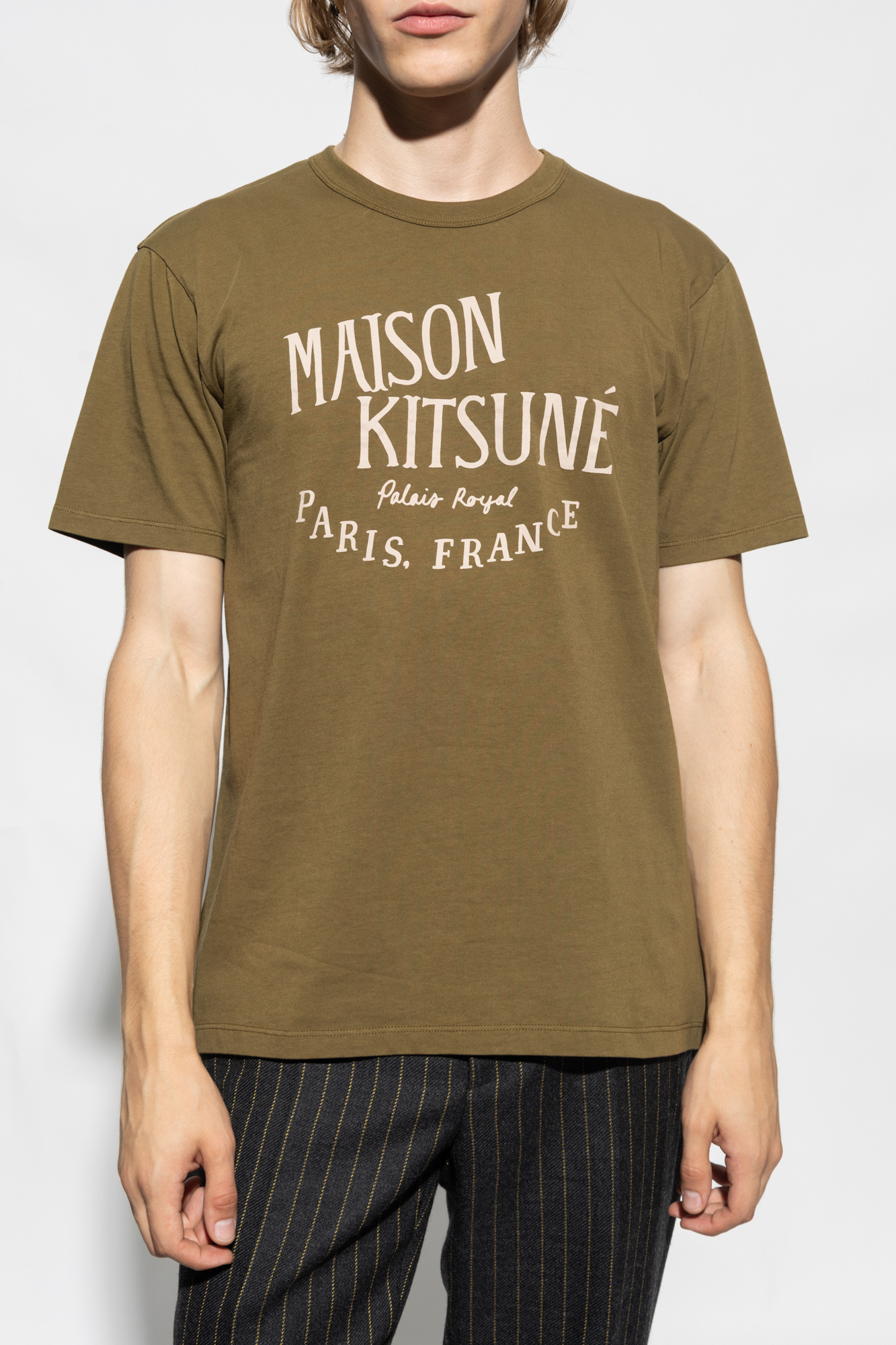 MAISON KITSUNE❂ T-SHIRT MAISON KITSUNE HANDWRITING COMFORT TEE-SHIRT | Maison Kitsuné
